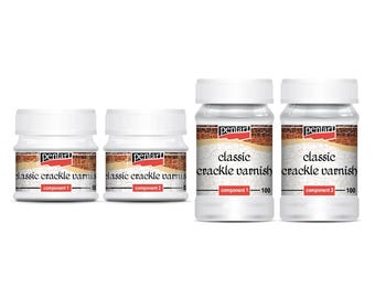 Classic Crackle 2 Step | Pentart | 100ml Set | 50ml or 100ml