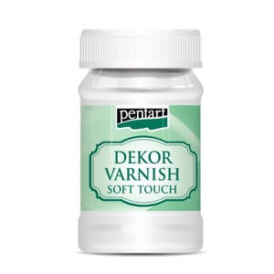Soft Touch Dekor Varnish | Water Based | Pentart | Mixed Media | 100ml