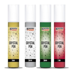 Crystal Pen | 4 Colors | Pentart | 30ml | Mixed Media