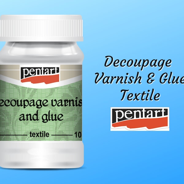 Textile | Decoupage Varnish & Glue | Pentart | Mixed Media | 100ml