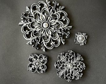 Round Ornaments | Décor Moulds | LaBlanche | 8" x 5" | Limited Edition | Will Sell Out