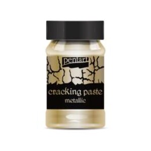 Dark Gold | Cracking Paste | Pentart | 2nd Component to Universal Cracking Primer | 100ml