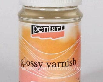 Antique Looking Varnish | Glossy | Solvent Based | Pentart | 100ml