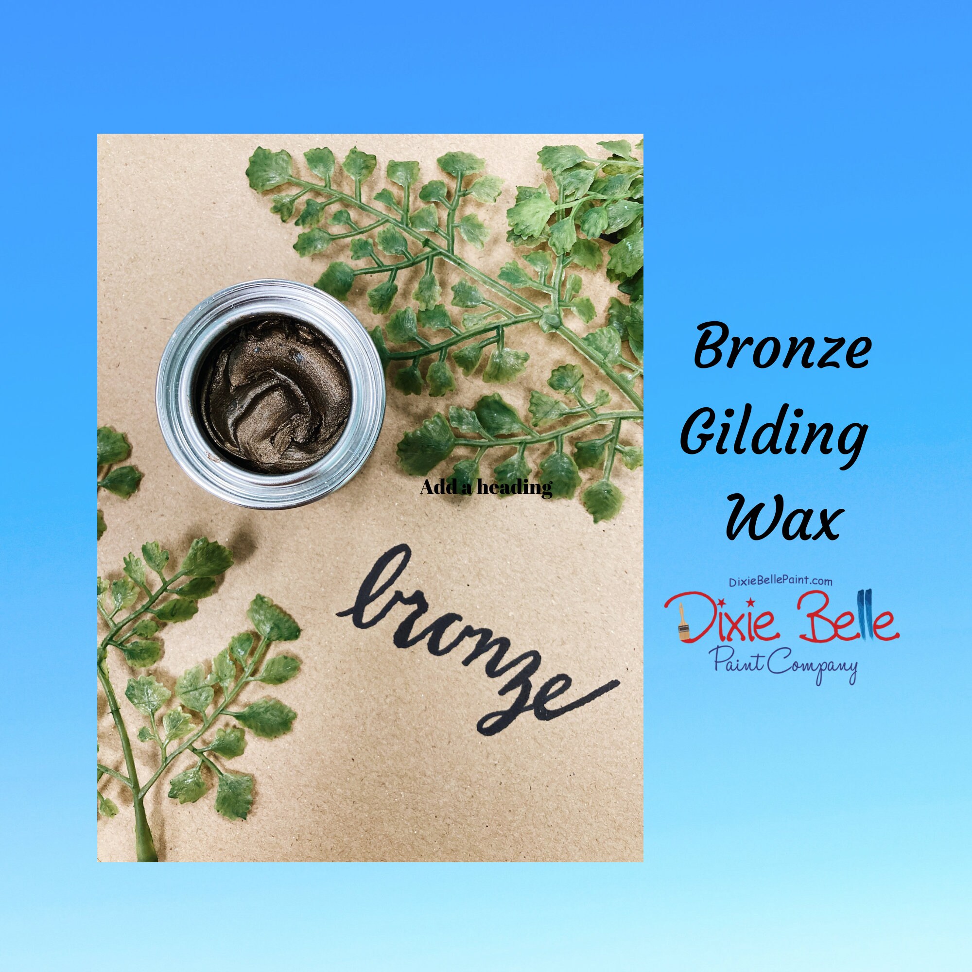 Gilding Wax Dixie Belle Paint Company Bronze Etsy
