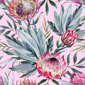 Tropical on Pink | Rice Paper Decoupage | Dixie Belle | 3 In Pack