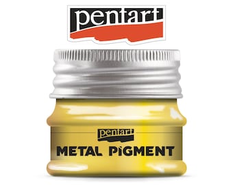 Gold | Metal Pigment Powder | Pentart | Mixed Media | 20g