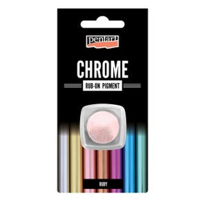 Ruby | Rub-On Pigment Chrome | Pentart  | Mixed Media | 0.5g | DISCONTINUED