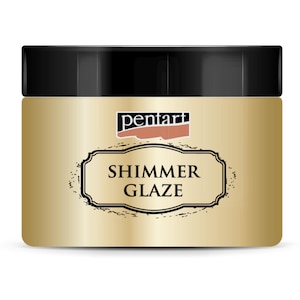 Gold Shimmer Glaze| Pentart | Mixed Media | 150ml