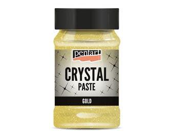 Pasta de cristal / Oro / Pentart / Técnica mixta / 100 ml