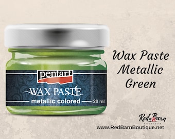 Metallic Green | Wax Paste | Mixed Media | 20ml