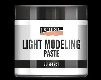 Light Modeling Paste | Pentart | Mixed Media | Flexible Modeling Paste | 500ml