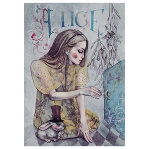 Alice | Decoupage | Décor-Weave | Hokus Pokus | 31.85" x 31.72"