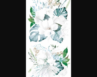 Foliaceous 3 Images | Rub On Furniture Transfers | Hokus Pokus | Furniture Decals | 35 x 24