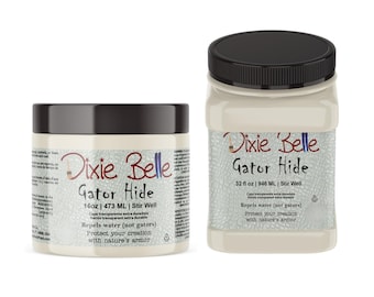Gator Hide 2 Sizes | Water-repellent Sealer | toughest Top Coat | Dixie Belle Paint Company | 16oz or 32oz