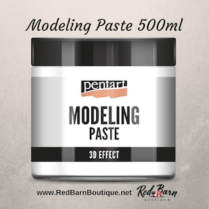 Modeling Paste | Pentart | Mixed Media | 3D Paste | 500ml