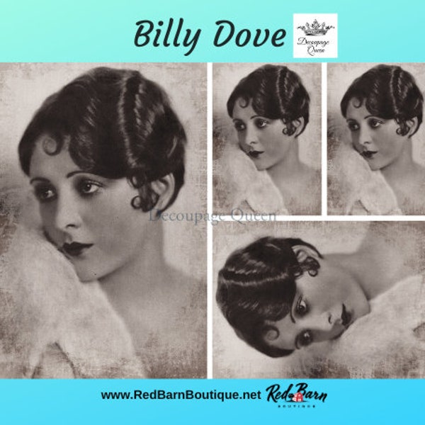 NEW | Billy Dove | Rice Paper Decoupage | Decoupage Queen | A4