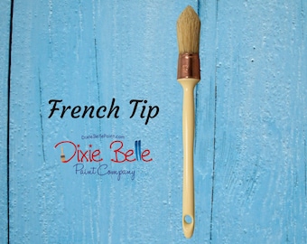 French Tip | Dixie Belle  Paint Company | Natural Bristle Brush