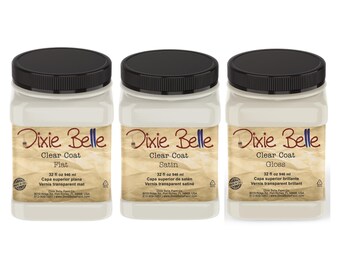 Clear Coat Sealer 32oz |2 Sheens | Dixie Belle Paint Company | Water Based Sealer | 32oz