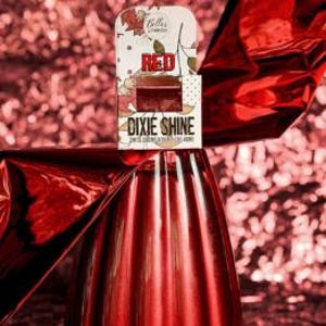 Red Dixie Shine Metallic Transfer Foil Dixie Belle Paint 2x100