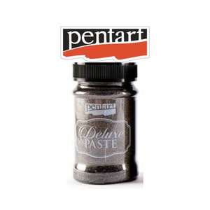 Anthracite | Pentart Deluxe Paste | Texture Paint | Mixed Media | 100ml
