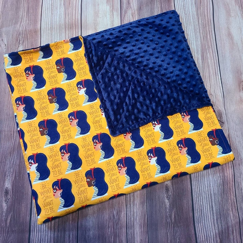 Flannel blanket Child throw blanket Minky blanket Minky blanket Be what you want to be blanket!blanket Blanket gift. Baby Blanket