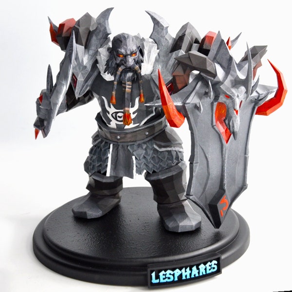 Figurine personnalisée World Of Warcraft | personnage sur demande | couleur INTEGRALE / FULL COLOR