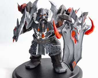 Figurine personnalisée World Of Warcraft | personnage sur demande | couleur INTEGRALE / FULL COLOR