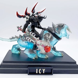 Figurine personnalisée World Of Warcraft sur MONTURE personnage sur demande image 3