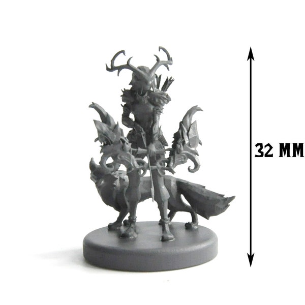 Figurine personnalisée D&D World Of Warcraft miniature | personnage sur demande