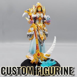 Custom World Of Warcraft Figurine | CUSTOM | High poly | 3D wow figurine