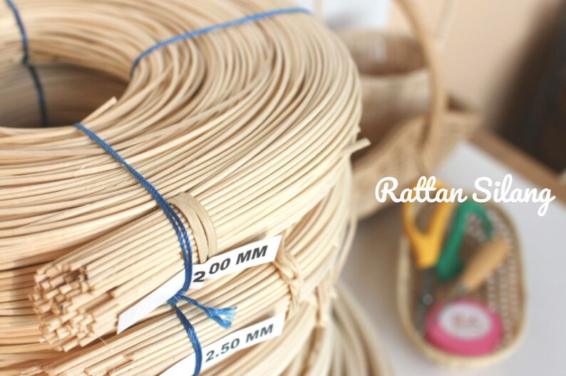 500g Premium Rattan Reeds 2mm 3mm 4mm 5mm 7mm / DIY / Rattan Etsy