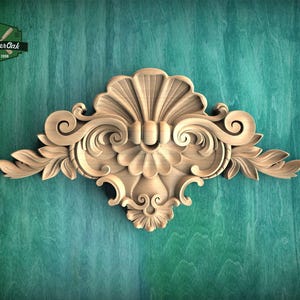Baroque Leaf Moulding – Floral Carving Ornament