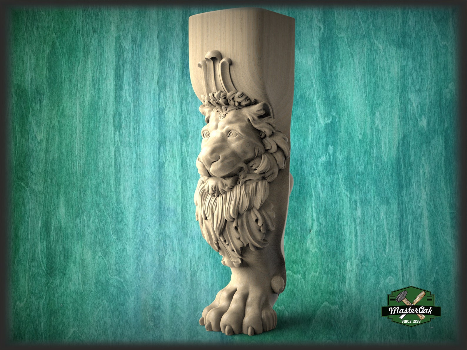 Legs Lion Claws and Lion Head 1 Piece Classic Style Lion Etsy