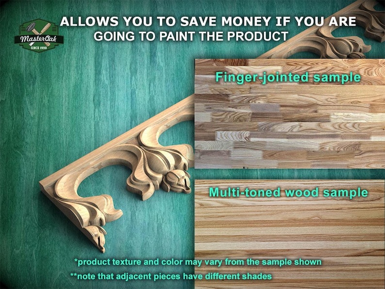 Gothic Wooden Molding – Statement Carved Trim for Cabinets and Vintage Home Decor image 12