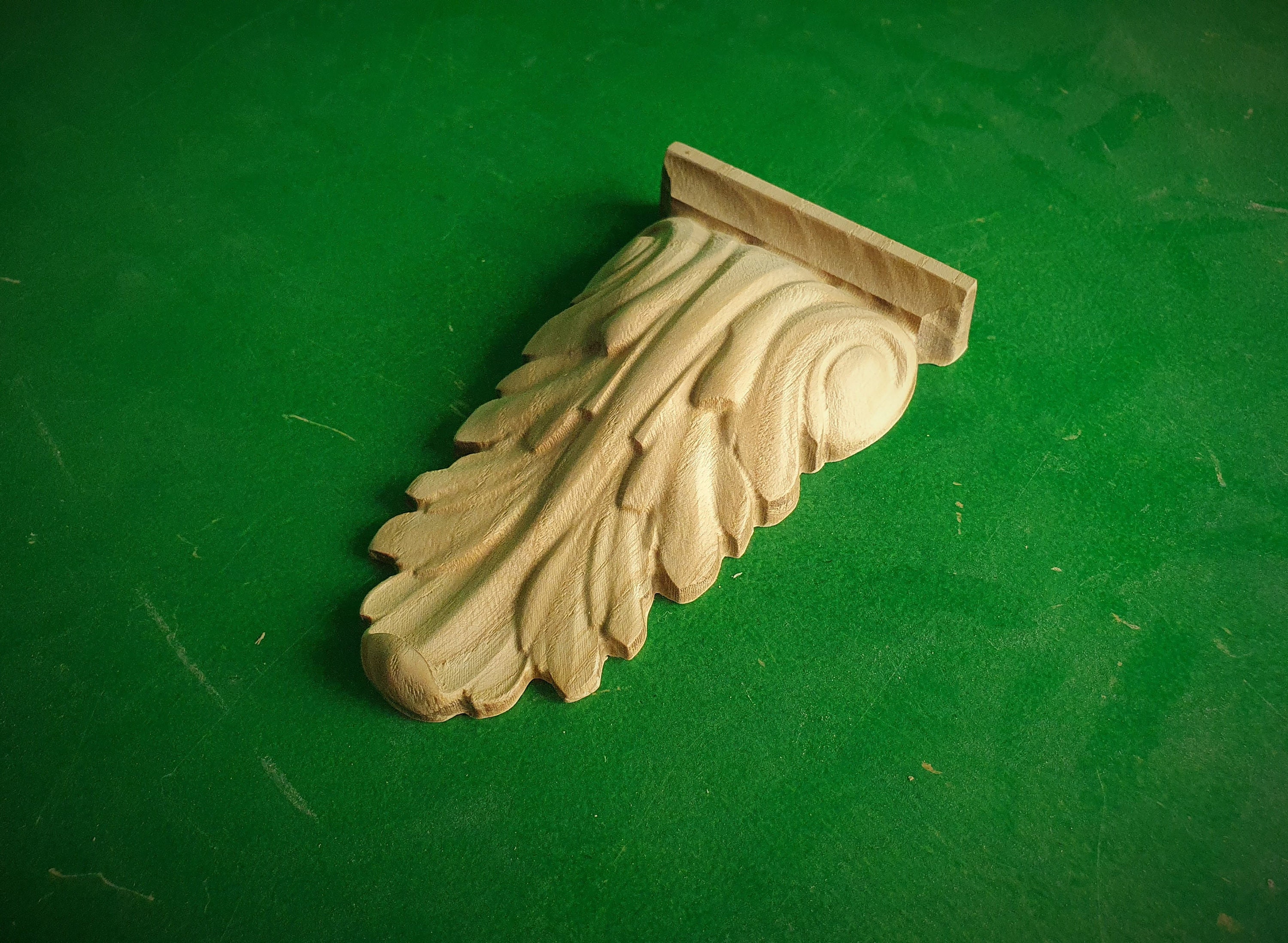 Carved Wooden Corbel Home Wall Embellishments Wood Onlays Etsy Israel