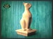 Cat Wooden Finial for Staircase Newel Post, Cat finial bed post, Cat statue of wood 