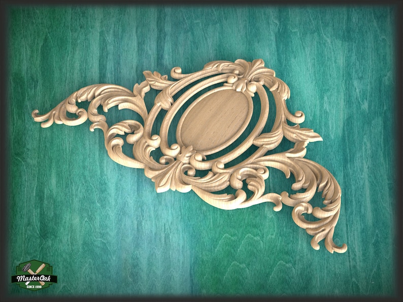 Victorian Carved Wood Appliques Unpainted Millwork Furniture Etsy