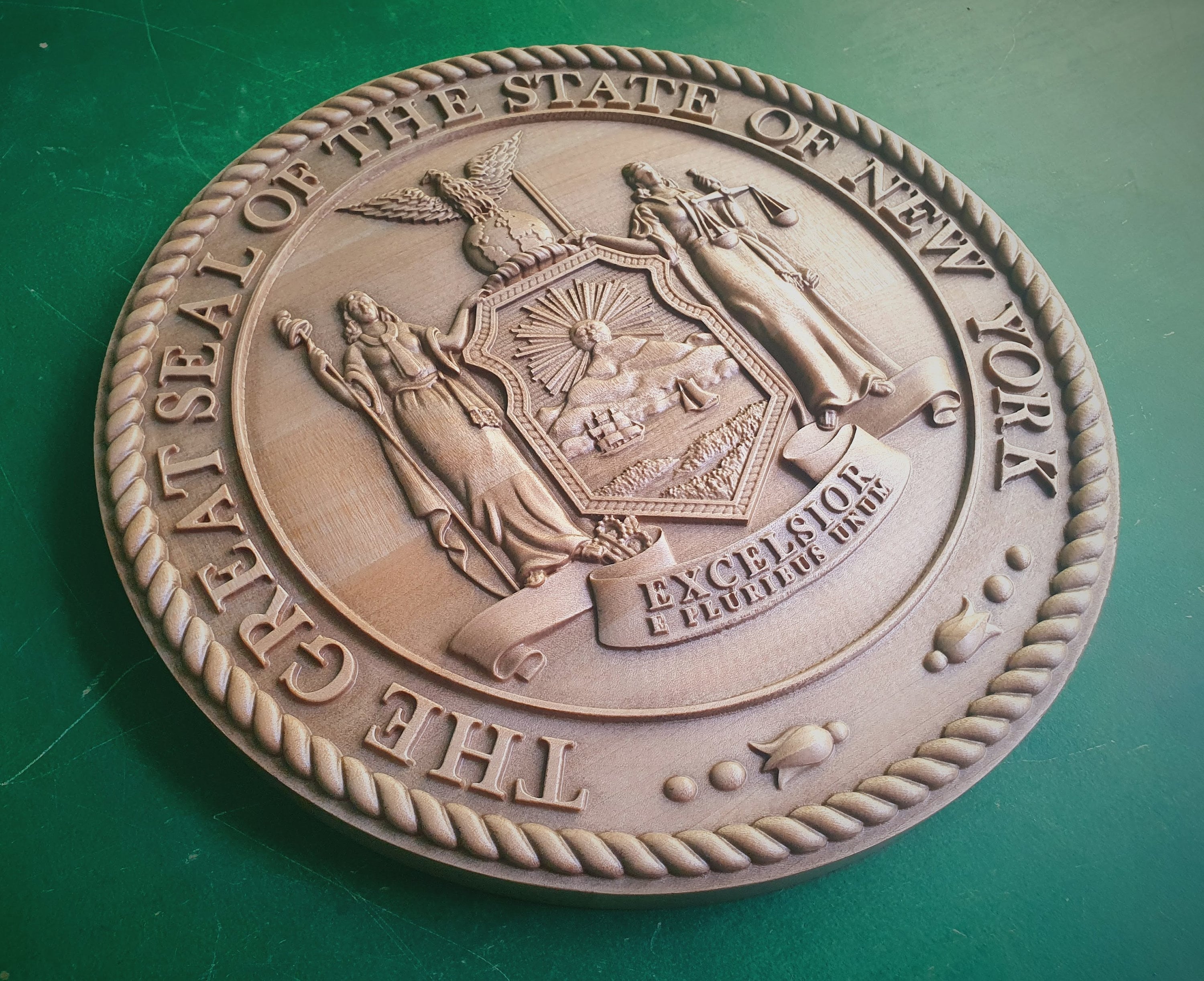 The Great Seal Of The State of NEW YORK, Coat of arms of the New York State