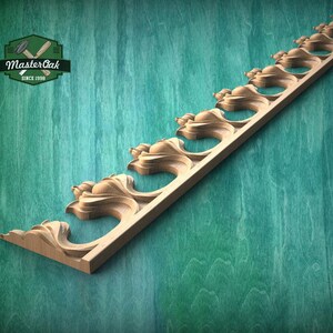 Gothic Wooden Molding – Statement Carved Trim for Cabinets and Vintage Home Decor image 11