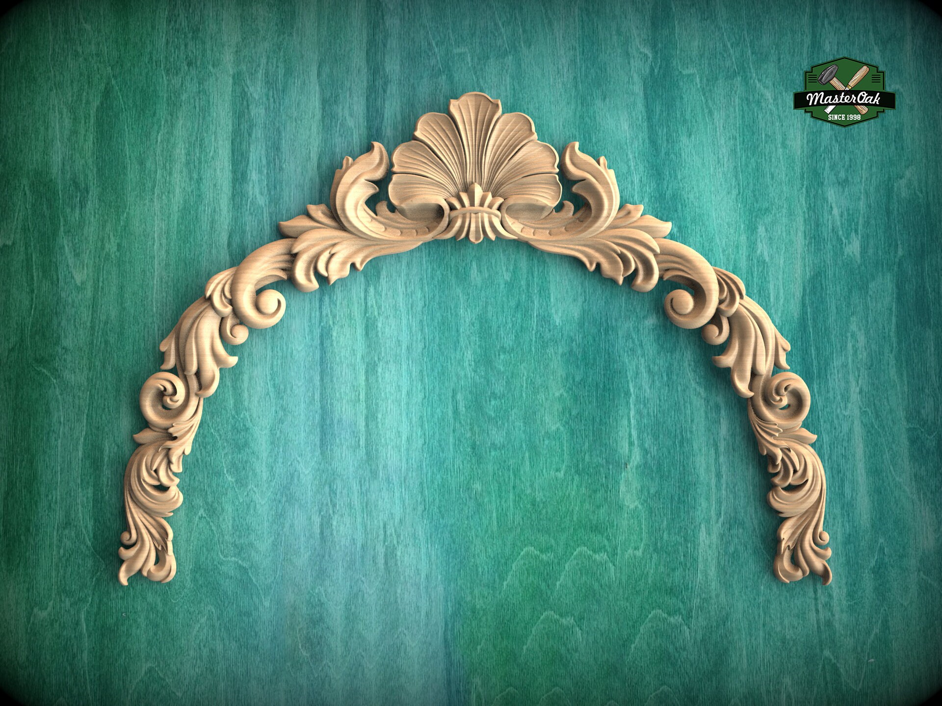 Wood Arch Wall Decor Hardwood Onlay 1pc Home Wall Etsy