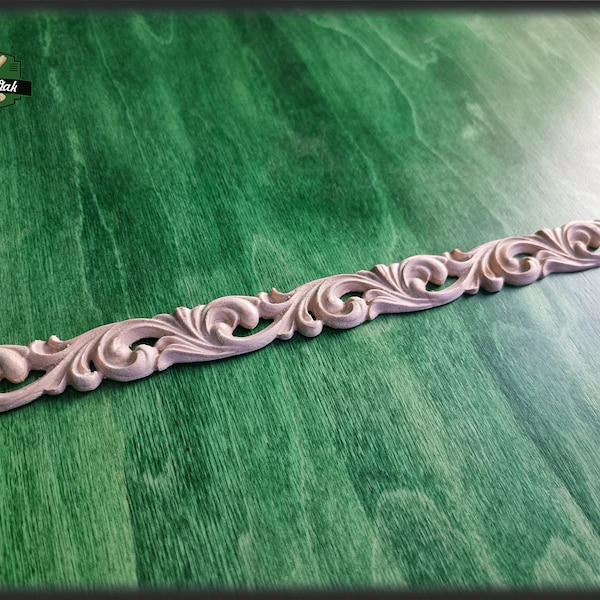 15 Pack Unfinished Scalloped Wood Trim Molding - 16 X 3 Inch DIY Decorative Edging For Walls, Shelves, Crafts - View #8