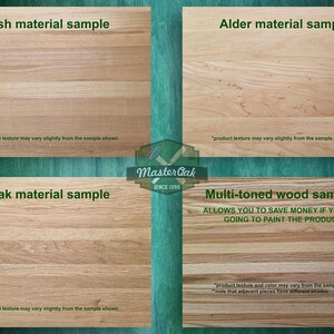 Gespiegelte Holzecken-Onlays - geschnitzte Akanthus-Schriftrollen-Applikationen, 2er-Set Bild 3