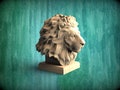 Lion finial bed post, Lion Wooden Finial, Lion statue for Staircase Newel Post, Lion statue of wood