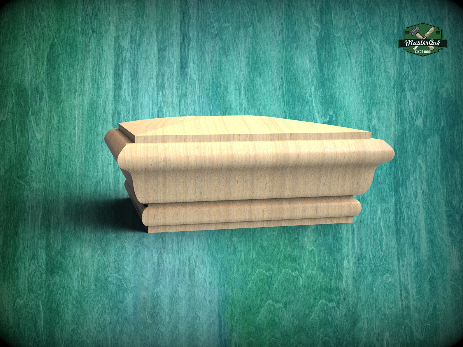 Square Staircase Newel Post Cap Square Post Finials Square Etsy