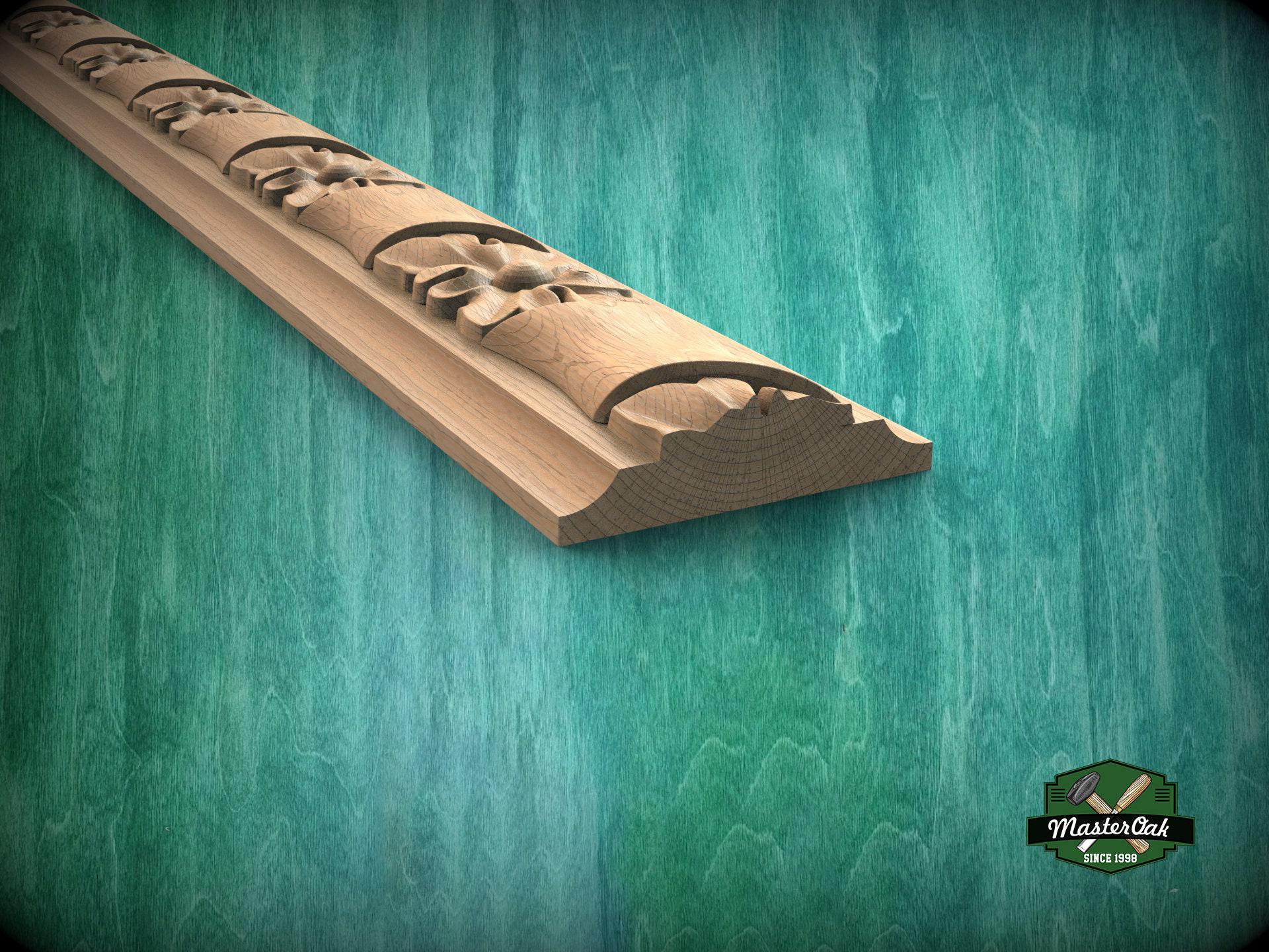 Handcrafted Wooden Architectural Molding 40