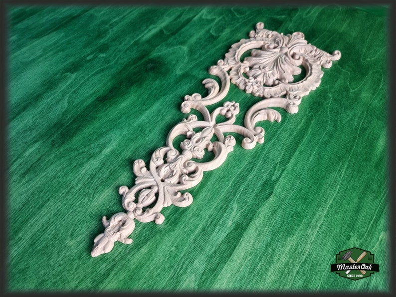 Ornate Carved Wood Appliques for Fireplace Unpainted Carved Etsy