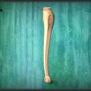 Pata de mesa con garras de águila, 1 unidad, patas de estilo clásico, patas barrocas, patas de madera, estilo Reina Ana