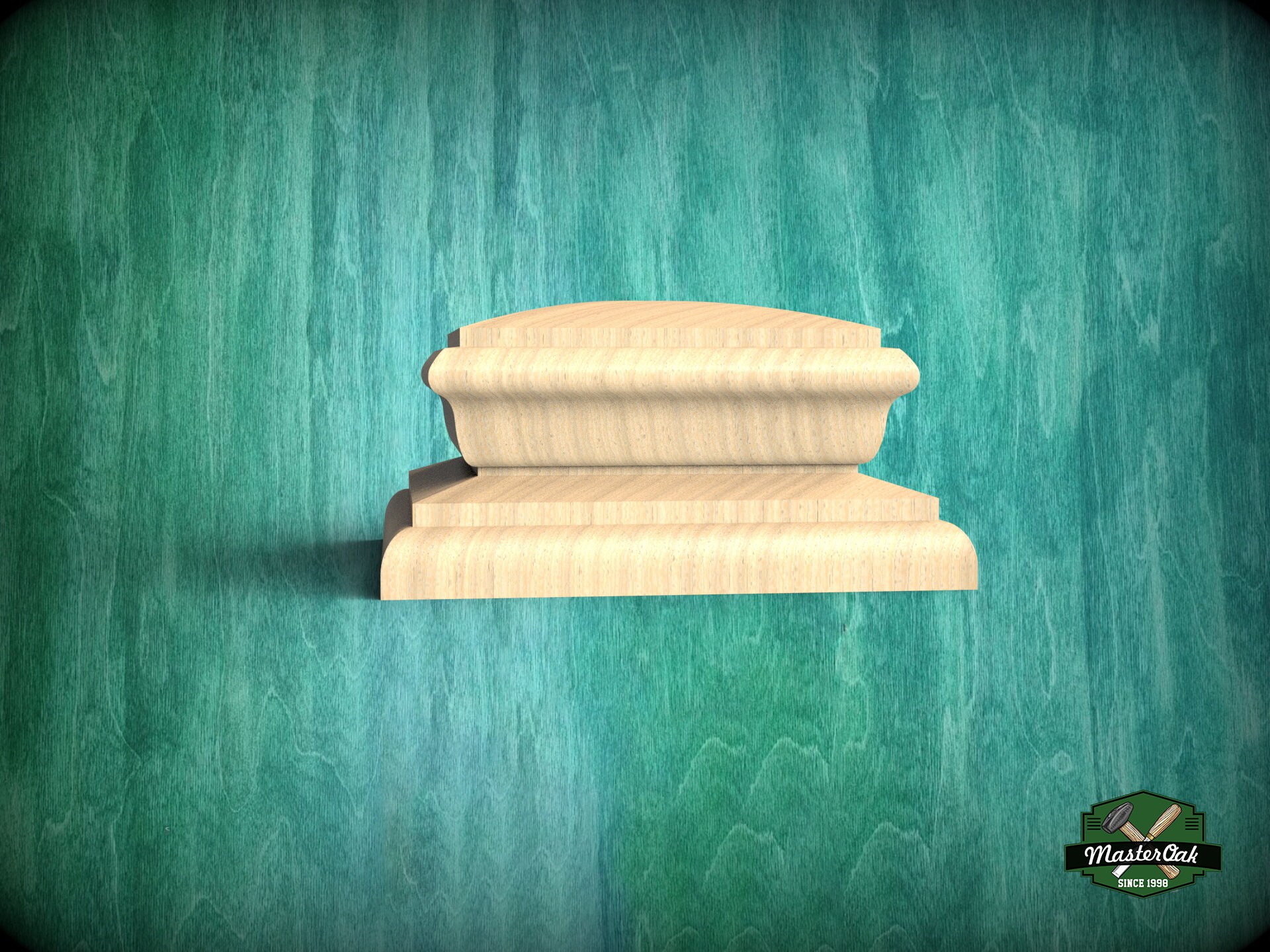 Square Staircase Newel Post Cap Square Post Finials Square Etsy Australia