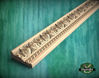 1par Wood Carved Corner Onlay Applque Frame Decor Furnture Unpanted CRAFT For Sale Onlne | EBay