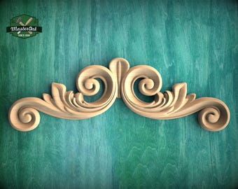 Wood Scroll Applique, Classic Style (Custom Sizes Available)